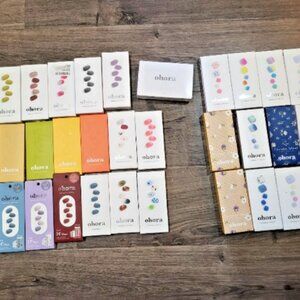*NEW* Ohora Semicured Gel Nail Strips 29 SETS - Pedicure & Manicure SEALED LAMP